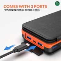 TrustBasket Solar Power Bank 20000mAh - Image 2