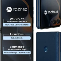 MOTOROLA Razr 60 (PANTONE Gibraltar Sea, 256 GB)  (8 GB RAM)