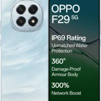 OPPO F29 5G (Glacier Blue, 128 GB)  (8 GB RAM)