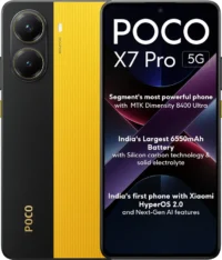 POCO X7 Pro 5G (Yellow, 256 GB)  (8 GB RAM)