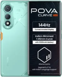 Tecno Pova Curve 5G (Neon Cyan, 128 GB)  (6 GB RAM)