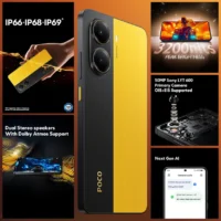 POCO X7 Pro 5G (Yellow, 256 GB)  (8 GB RAM) - Image 2