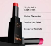 Mila Beaute Pro Matte Creamy Matte Lipstick - Image 3