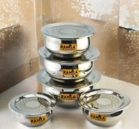 Stainless Steel Serving Bowl Set