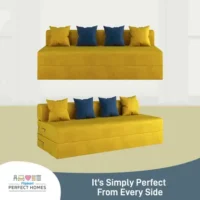 4 Seater Double Foam Pull Out Sofa Cum Bed - Image 2