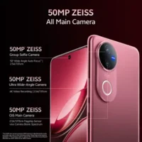 Vivo V50 5G (Rose Red, 256 GB, 8 GB RAM) - Image 4