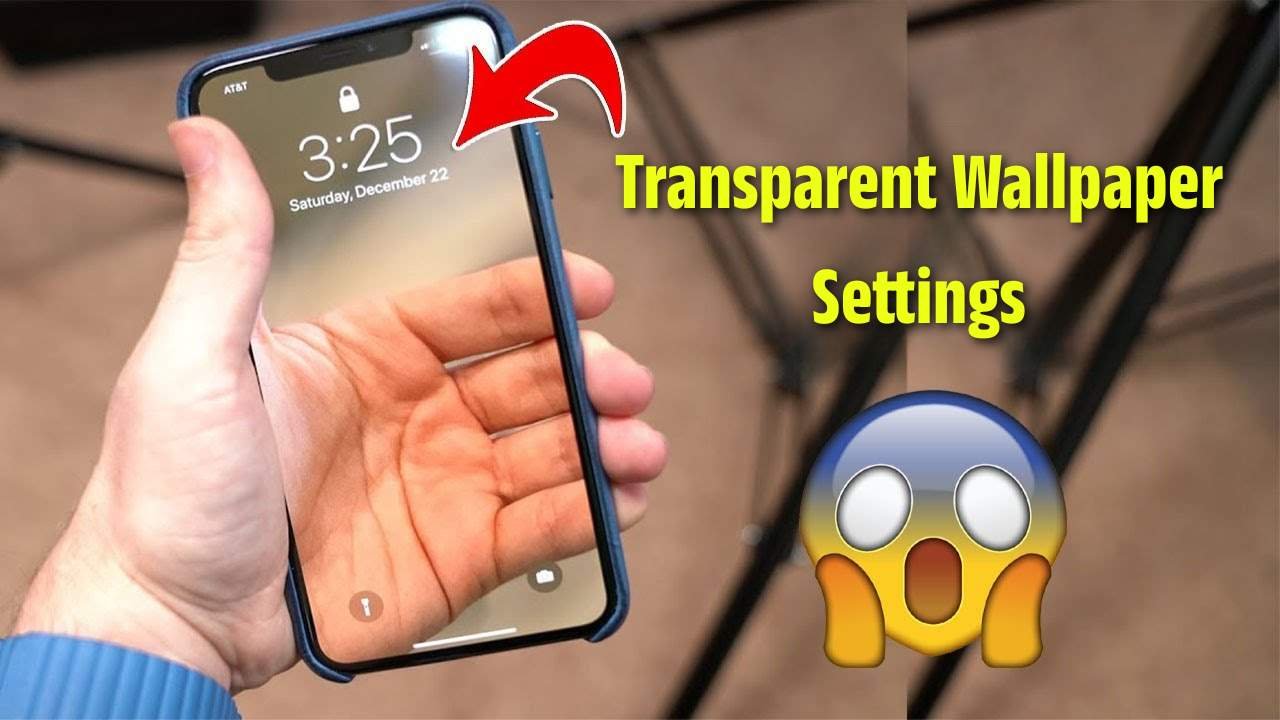 Transparent Wallpaper Settings