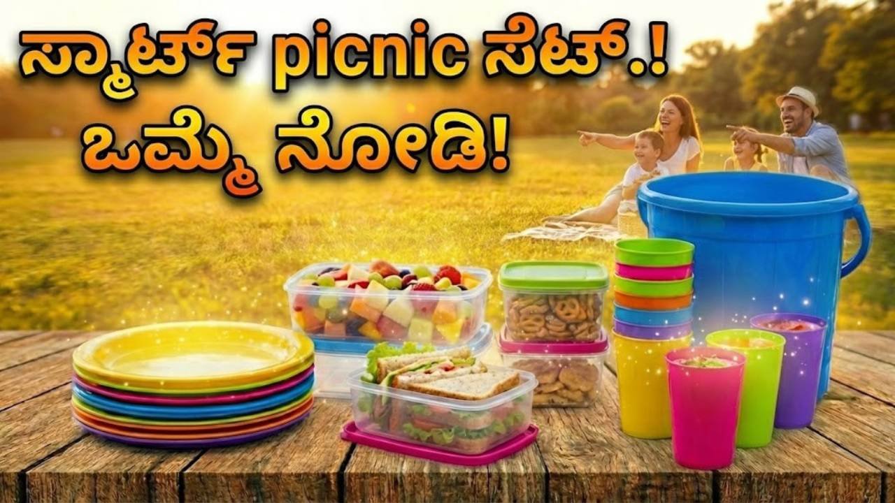 picnic set plastic
